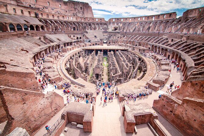 1-Day Rome: Vatican & Colosseum Tour - Entering the Colosseum: 1st and 2nd rings with real architecture views