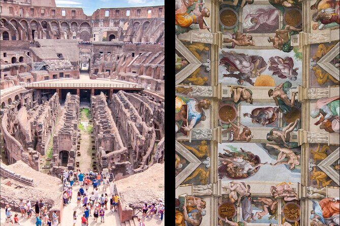 1-Day Rome: Vatican & Colosseum Tour - The Arch of Constantine stop: quick orientation, not a full visit