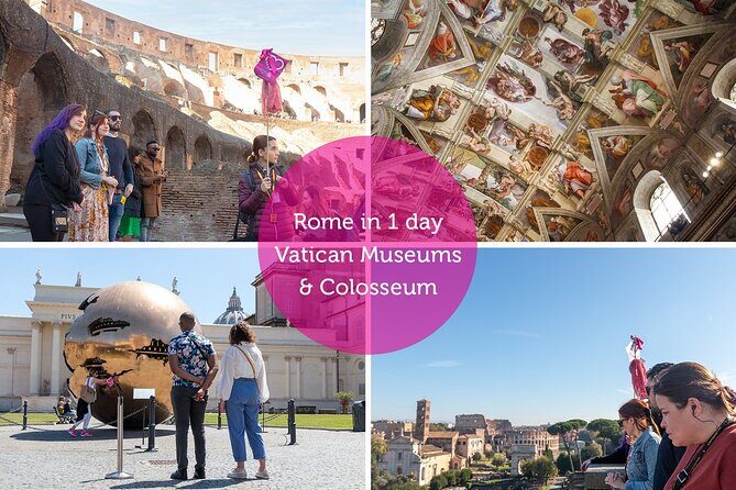 1-Day Rome: Vatican & Colosseum Tour with Transport - Sistine Chapel Rules: No Guided Commentary, So Look Closely