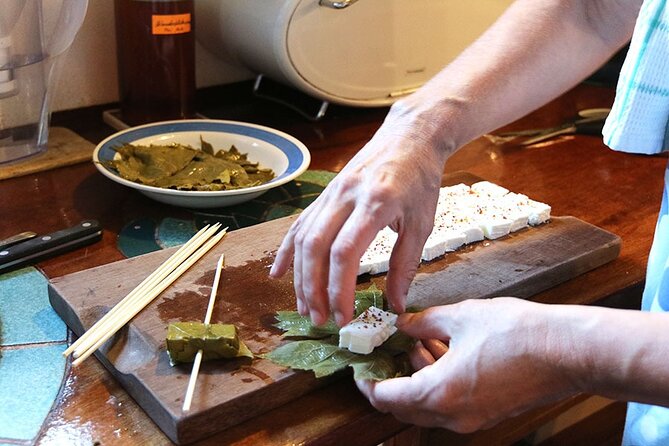 Private greek home cooking class in epanomi thessaloniki a closer look at the pickup and the setting