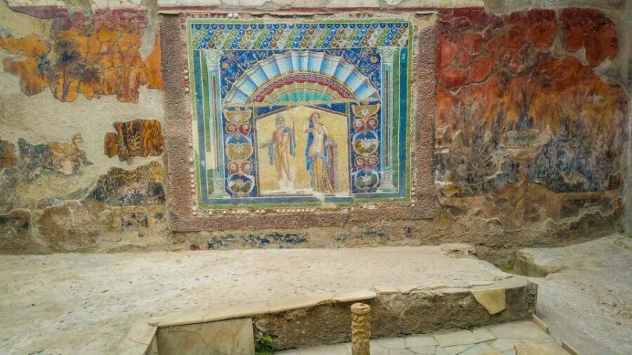 2-Hour Private Tour of the Ruins of Herculaneum - Neptune and Amphitrite: mosaics that make the floor feel alive