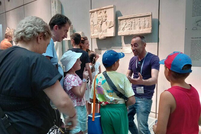 Acropolis & Acropolis Museum (Small Group Morning Walking Tour) - Inside the museum: models, color traces, and the main sculptural highlights