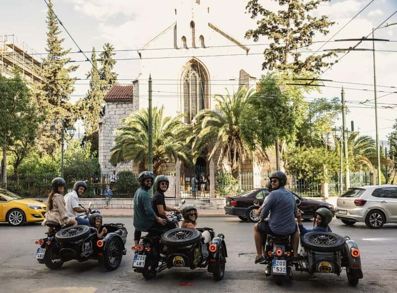 Acropolis of Athens: 60′ Tour in a Vintage Motorcycle - What you’ll do from Achilleos 65 to the Acropolis viewpoints