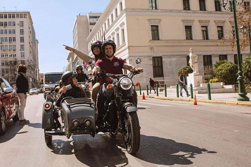 Acropolis of Athens: 60′ Tour in a Vintage Motorcycle - What the hour feels like on the ground