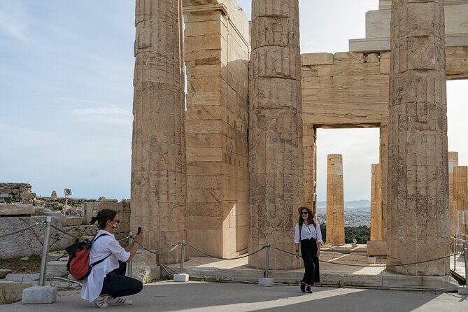 Acropolis of Athens and Acropolis Museum Tour - Getting in: security, the side entrance, and why timing matters