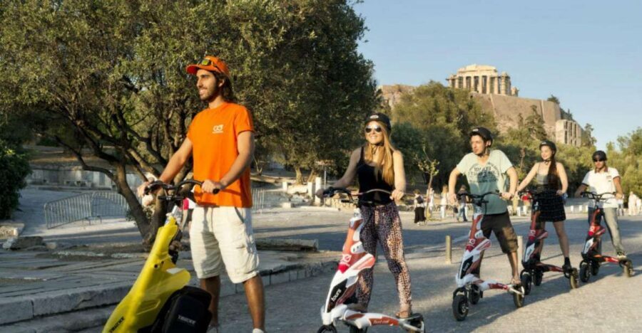 Acropolis Walking Tour & Athens Highlights by Electric Trike - Electric Trikke + guided walking: the smart way to see Athens fast
