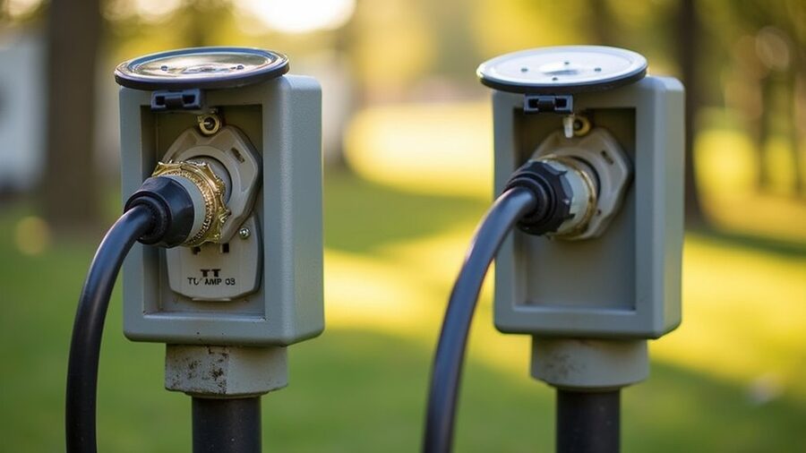 amp service power differences