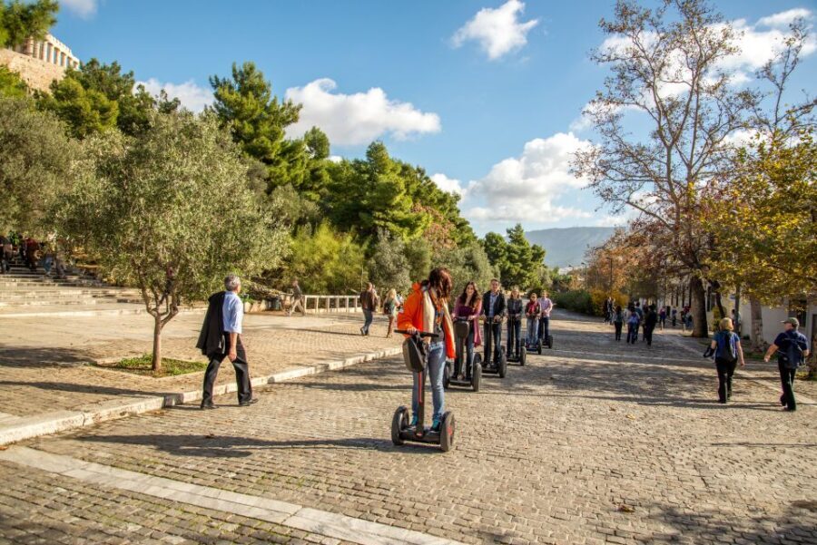 Athens Acropolis 2-Hour Segway Tour - Roman Forum, Lysicrates, and the Kerameikos Cemetery Area