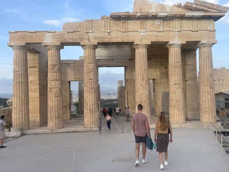 Athens: Acropolis and Parthenon Guided Walking Tour - Propylaea: the gate that turns a walk into a story