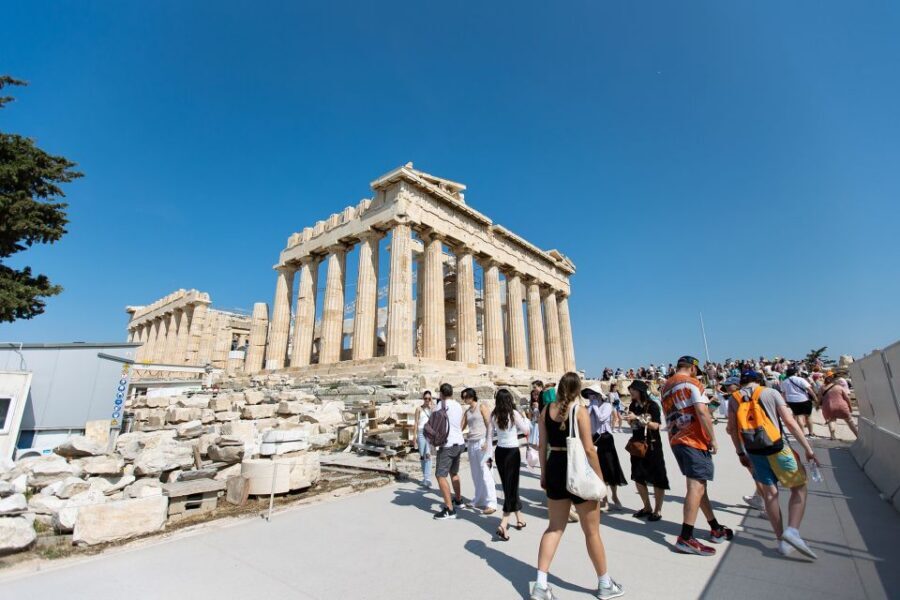 Athens: Acropolis Guided Walking Tour & Plaka Audio Tour - Plaka audio tour afterward: a smarter way to keep exploring