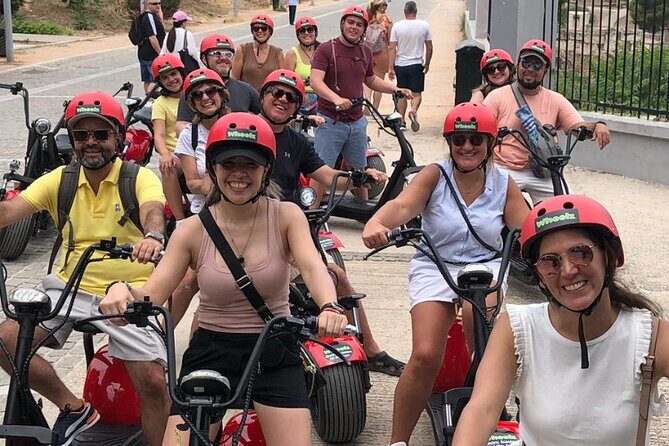 Athens Acropolis Official E-Scooter Guided Tour Fat E-Bike - Pnyx plus a couple of photo stops: skyline breaks from the main crowd