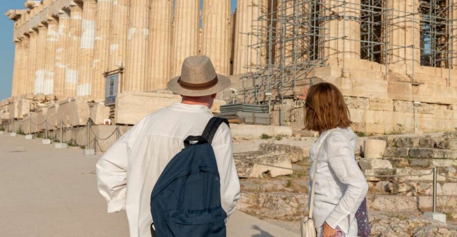 Athens: Acropolis & Plaka Neighborhood Private Walking Tour - Walking the older walls: the Acropolis isn’t just classical