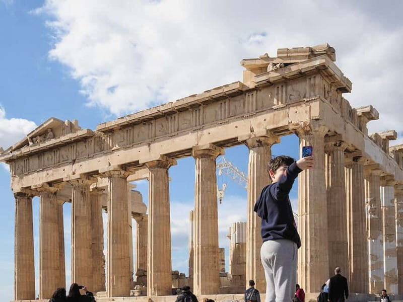 Athens: Acropolis & up to 5 Archaeological Sites Combo Pass - Acropolis and Parthenon: plan for heat, wind, and maximum viewing