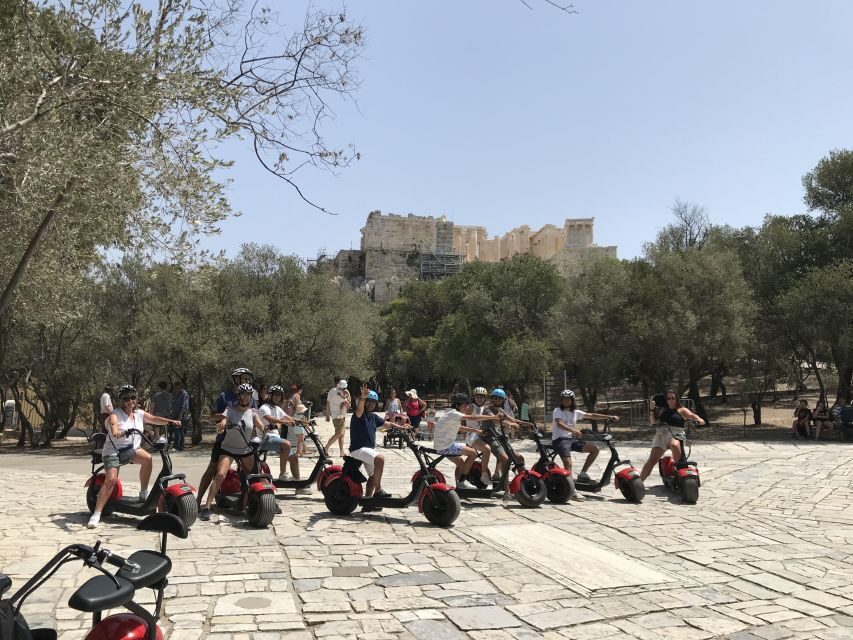 Athens: Award-Winning Acropolis Guided e-Scooter Tour - Rolling Into Athens’ Acropolis Zone (Without the Marathon Walk)