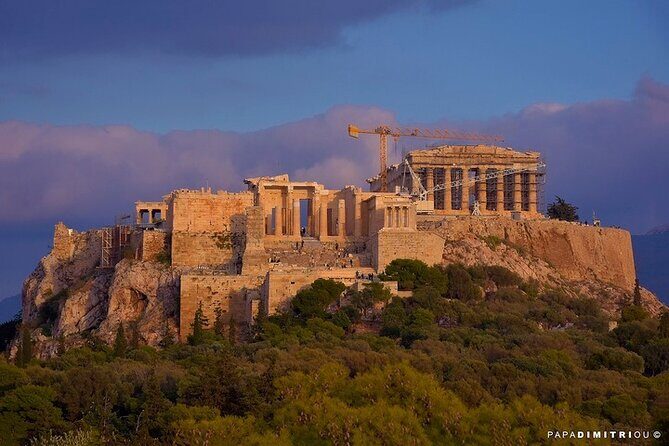 Athens Shore Excursion: Acropolis Walking Tour - Temple of Olympian Zeus: quick look, big presence