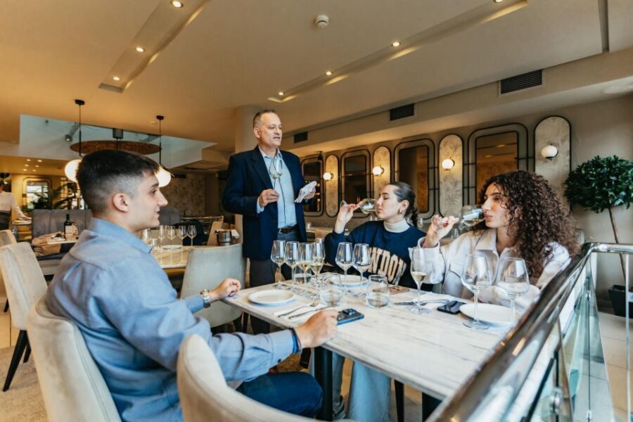 Athens: Wine Tasting with a Sommelier under the Acropolis - Hill Athens and the Acropolis view from your first glass