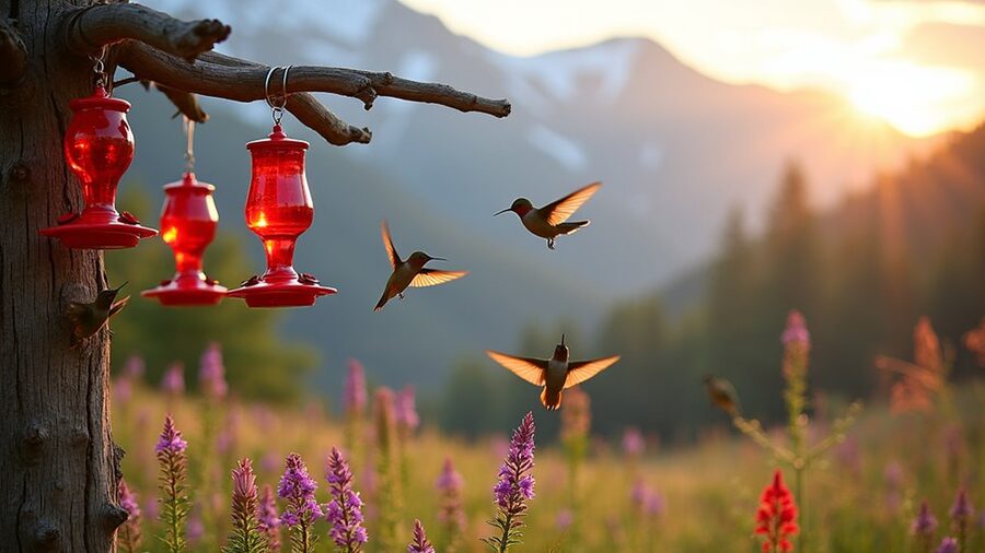 best time for hummingbirds
