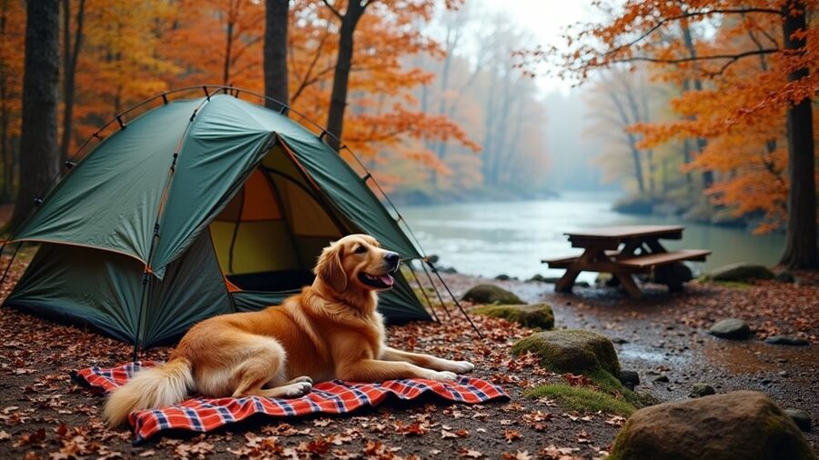 camping adventures with pets