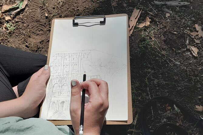 Colosseum Alternative Tour: Sketch & Savor Creative Experience - Your 2-hour flow: where the time goes