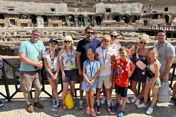 Colosseum and Roman Forum Tour for Kids and Families - How long it really takes: 2.5 hours and a family-friendly pace