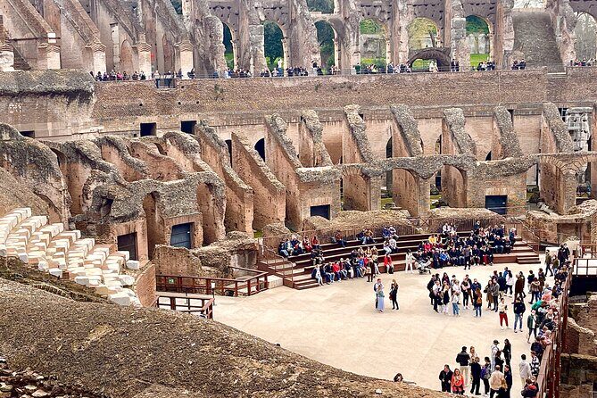 Colosseum Arena & Roman Forum Guided Tour - Entering the Colosseum’s Arena Floor: the view you can’t fake