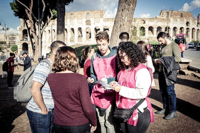 Colosseum Escorted Entrance Combo Pass with Open Bus - Open bus one run: add your own time without overplanning