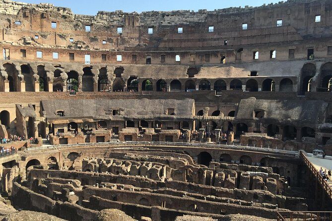 Colosseum Express Group Tour with Optional Arena Access - Comfort and logistics: stairs, uneven ground, and what to prepare