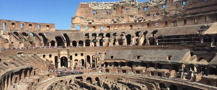 Colosseum, Forum & Palatine with AudioGuide (Arena optional) - A self-paced start above the Colosseum metro