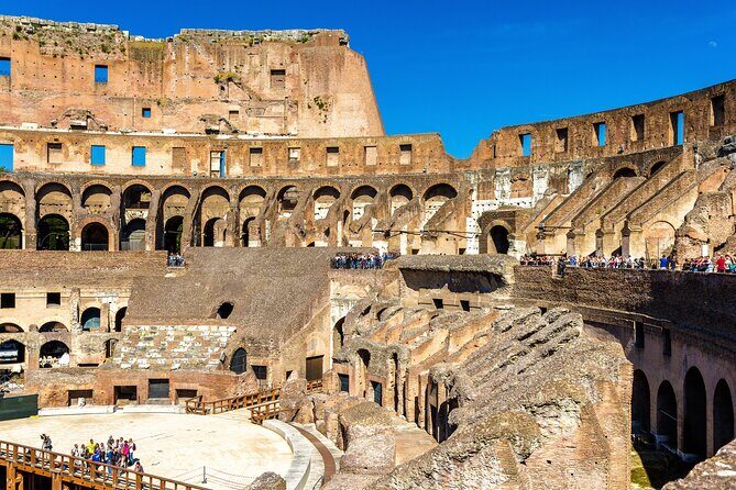 Colosseum Gladiator Arena Floor Complete Tour- Up To 6 People - Watch-Outs: When Arena Floor Access Changes