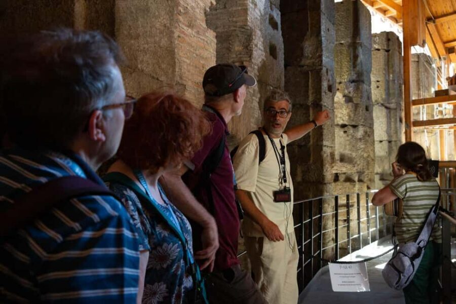 Colosseum Special Access Tour, with Ancient Temples & Tombs - From gladiators to emperors: the Colosseum experience up close