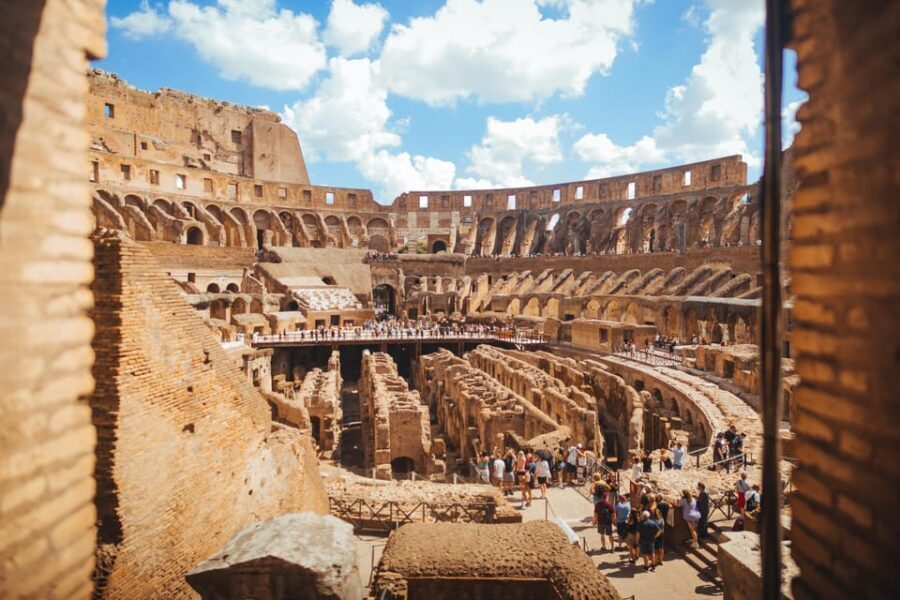 Colosseum with Arena Floor & Ancient Rome, Semi-Private Tour - Where you start: Largo Gaetana Agnesi and the Victor Emanuel Monument outlook
