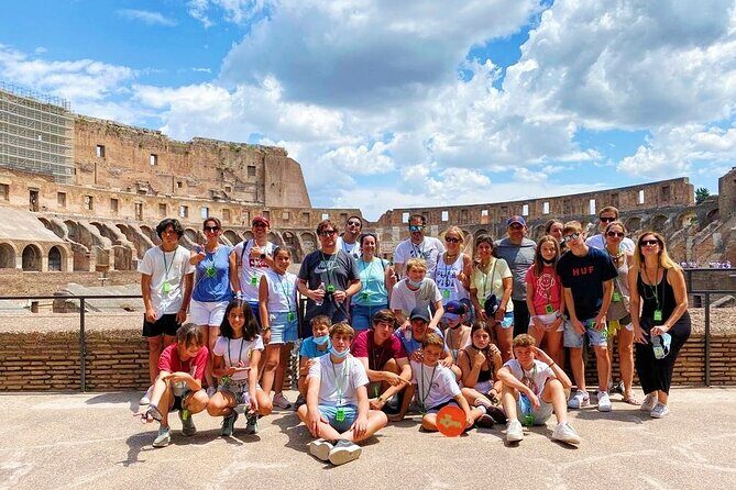 Colosseum with Gladiator Arena, Forum and Palatine in Spanish - Roman Forum by Way of the Via Sacra: Standout Monuments and the Caesar Connection