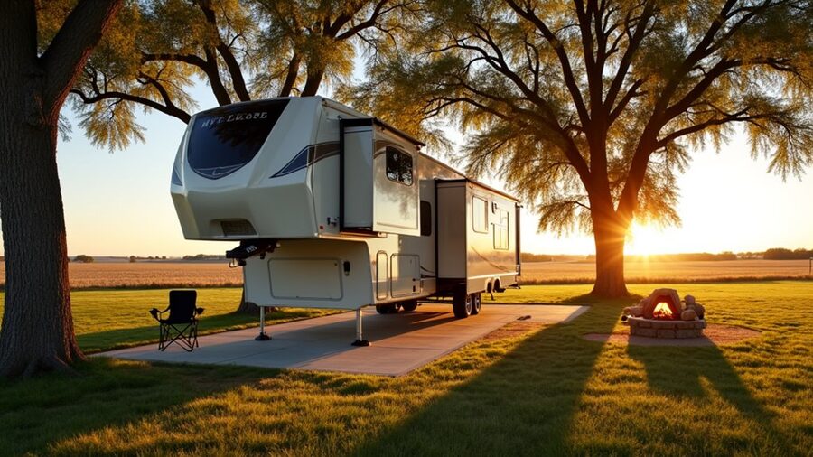 comfortable rv park amenities