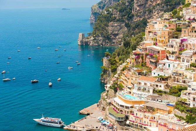 Day Trip to Pompeii, Positano and Amalfi Coast- Semi Private Tour - Amalfi Coast time: stunning views, tight windows, and stomach warnings