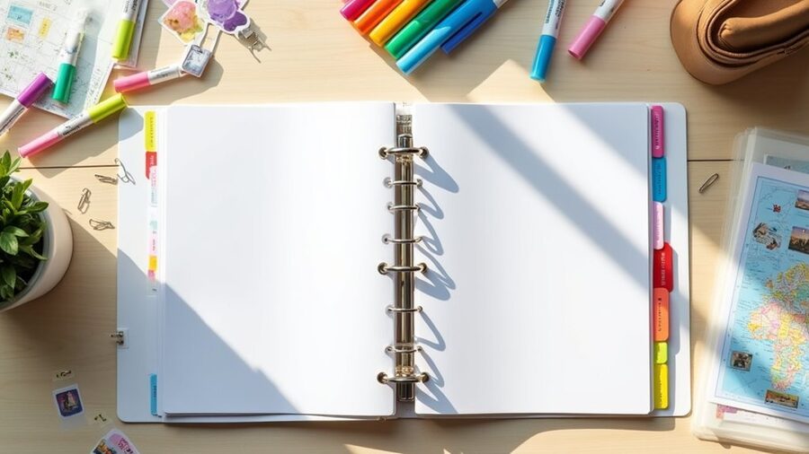 diy travel binder for kids