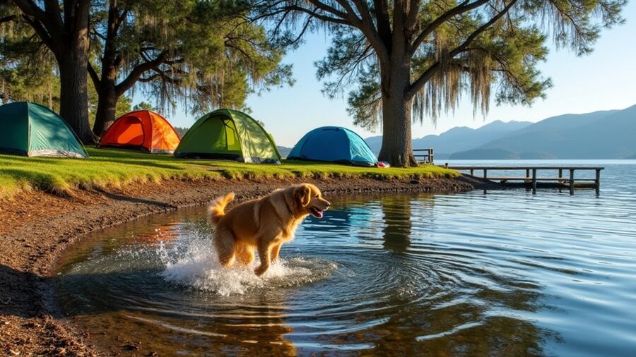 dog friendly camping adventures await