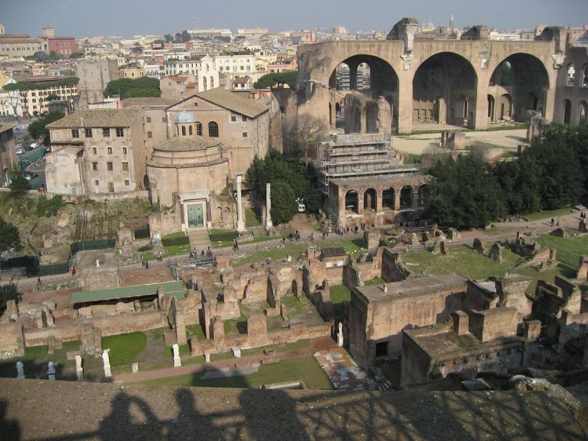 Domus Tiberiana, Palatine Hill and Roman Forum Guided Tour - The golf-cart transfer: small comfort, big payoff