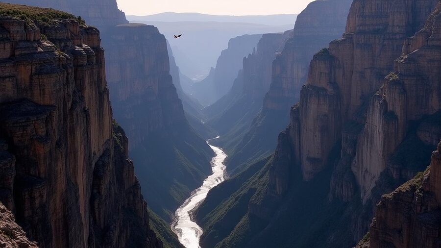 dramatic cliffs and formations