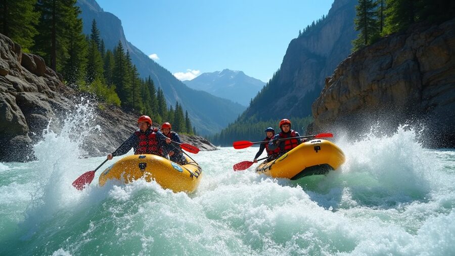 exciting whitewater rafting adventure