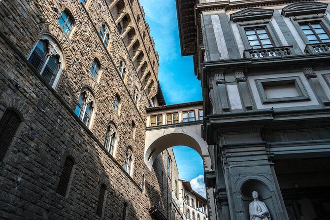 Exclusive Uffizi Gallery and Vasari Corridor Small Group Tour - Boboli Gardens exit and the exterior look back toward Piazza Signoria
