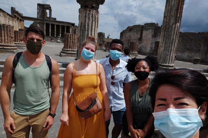 Explore Pompeii Half Day Highlights Tour with Pickup from Naples - Comfort tips: uneven stone, sun, and bathroom reality