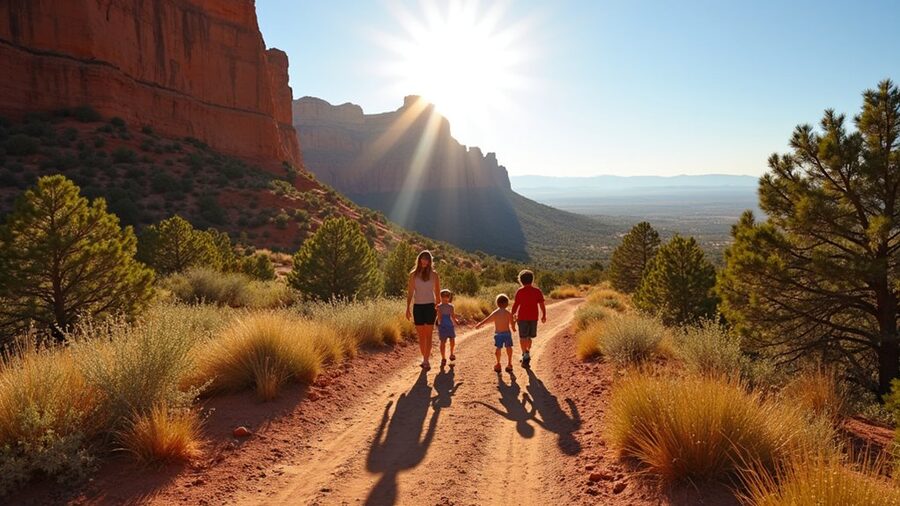 family friendly short hiking trails