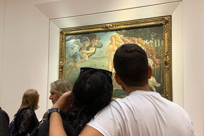 Florence in one day with a localGuide: David-City walk-Uffizi - The real value of the audio system and group size