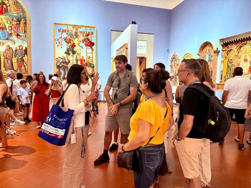 Florence: Uffizi & Accademia Small Group Walking Tour - Small-Group Style and Headsets: The Real Anti-Chaos System