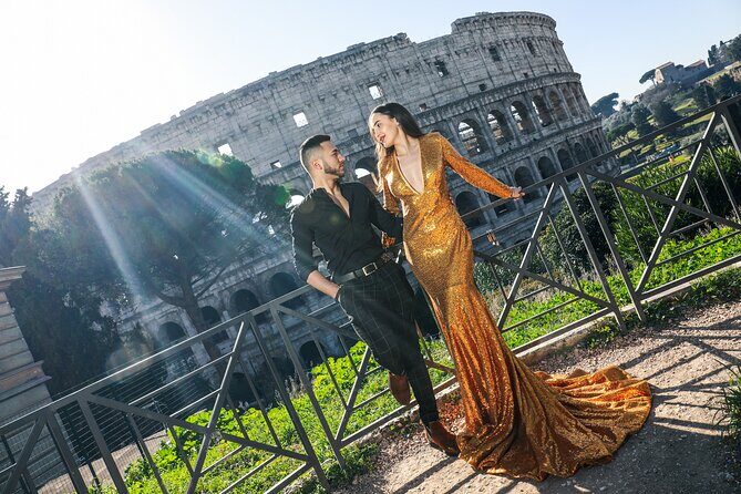 Flying dress - one hour Video/Photoshoot - Flying Dress at the Colosseum: the real value