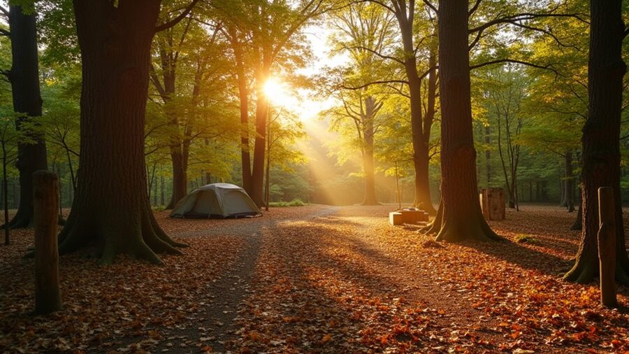 free equestrian camping available