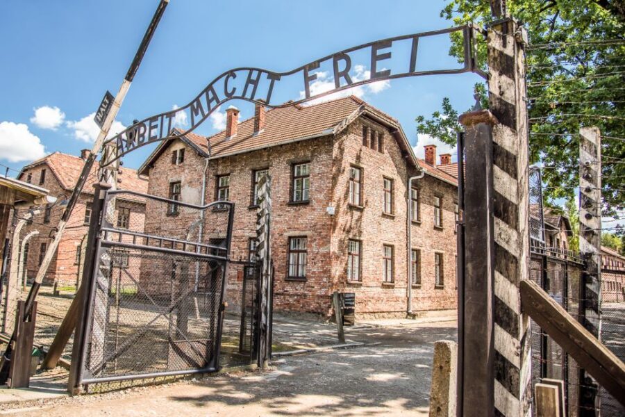 From Krakow: Auschwitz and Wieliczka Salt Mine Full-Day Trip - Auschwitz-Birkenau: English guide time, headset support, and what to expect