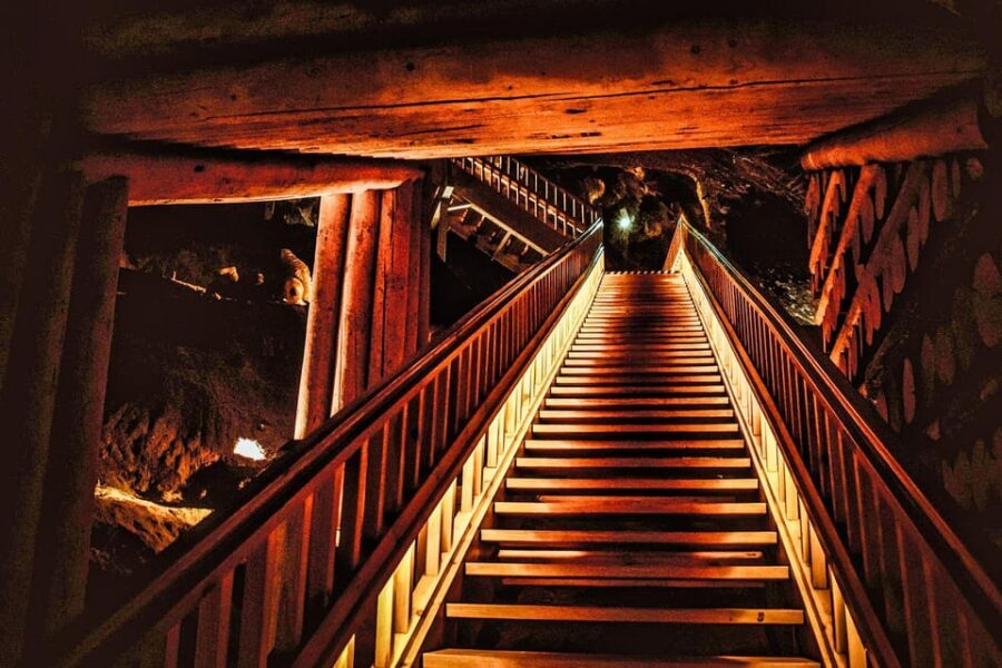 From Krakow: Wieliczka Salt Mine Guided Tour - First descent: 380 steps down and a cool 14–16°C