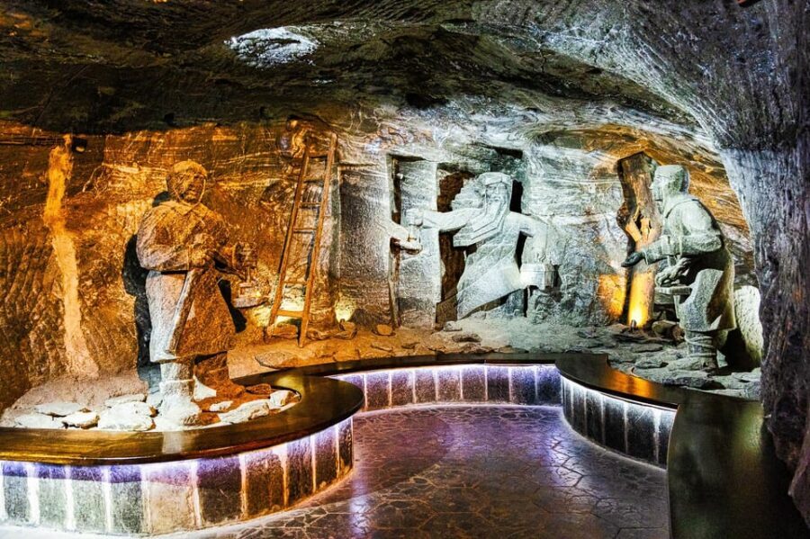 From Krakow: Wieliczka Salt Mine Guided Tour - St. Kinga’s Chapel and the mine’s four underground chapels