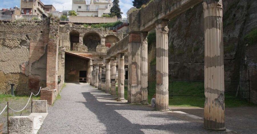 From Naples or Herculaneum: Half-Day Tour in Herculaneum - Inside the archaeological site: 105 minutes that are actually usable